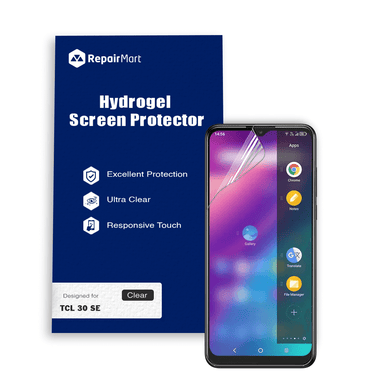 TCL 30 SE Compatible Premium Hydrogel Screen Protector With Full Coverage Ultra HD